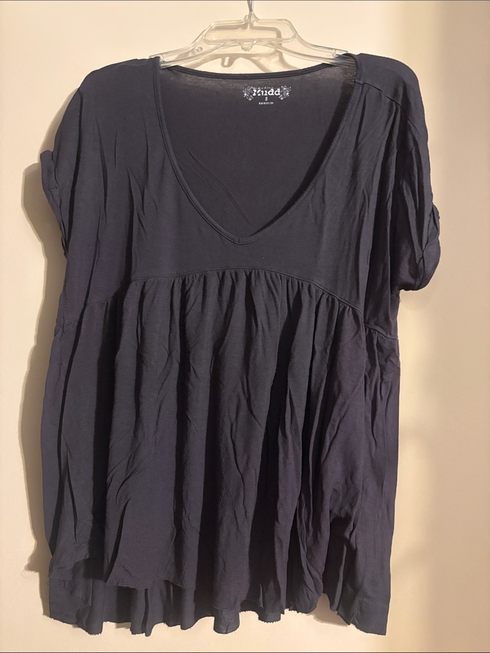 V-Neck Babydoll Tunic
